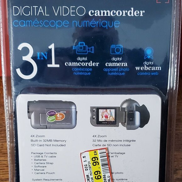 MINI DIGITAL CAMCORDER 8 - Picture 2 of 2